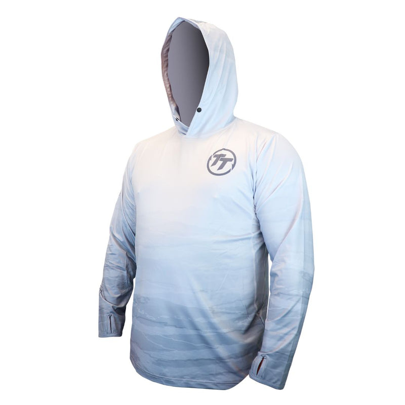 TT HOODED TOURNAMENT SHIRT - GREY