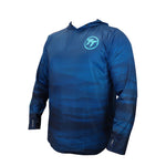 TT HOODED TOURNAMENT SHIRT - BLUE