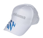 OKUMA MOTIF WATER RESISTANT CAP WHITE